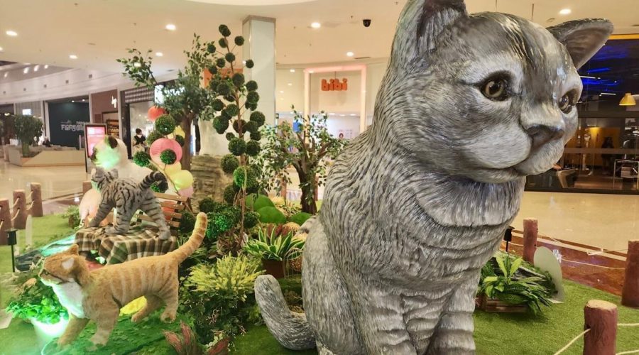 Exposição PetMania chega ao JundiaíShopping com réplicas hiper-realistas de cães e gatos