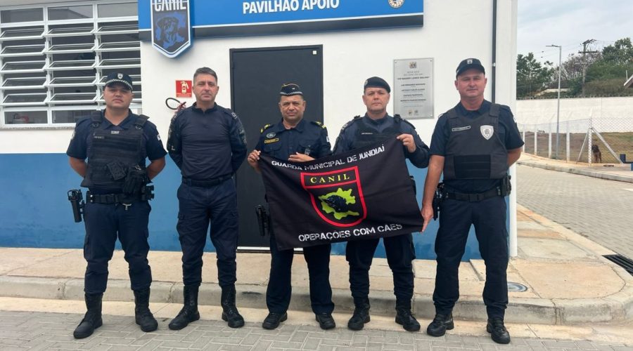 Canil da Guarda Municipal de Jundiaí recebe visita da GM de Araras e fortalece troca de experiências