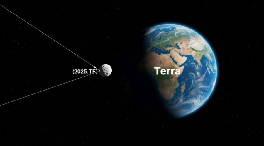 Asteroide passa a apenas 400 km da Terra — quase na mesma altura da Estação Espacial Internacional