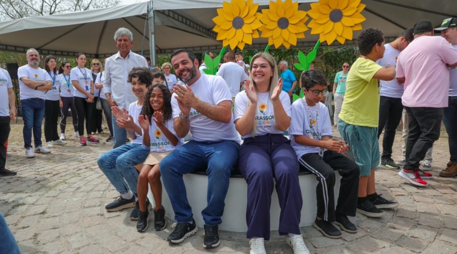 Jundiaí inicia obras do Espaço Girassóis com lançamento da pedra fundamental