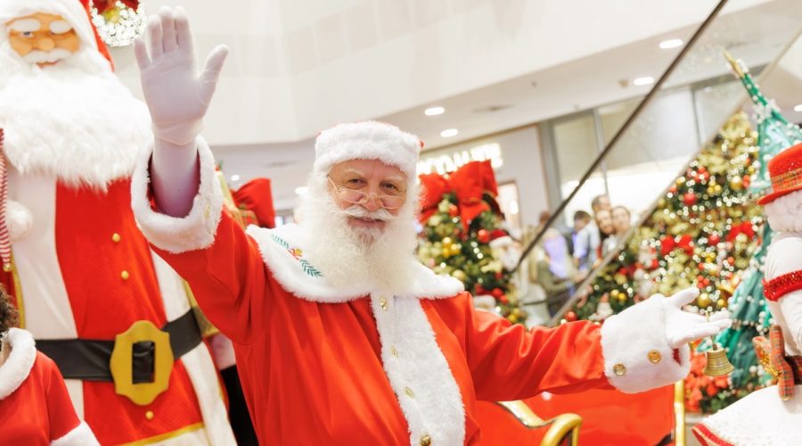 Papai Noel chega ao Maxi Shopping com atrações gratuitas para as crianças
