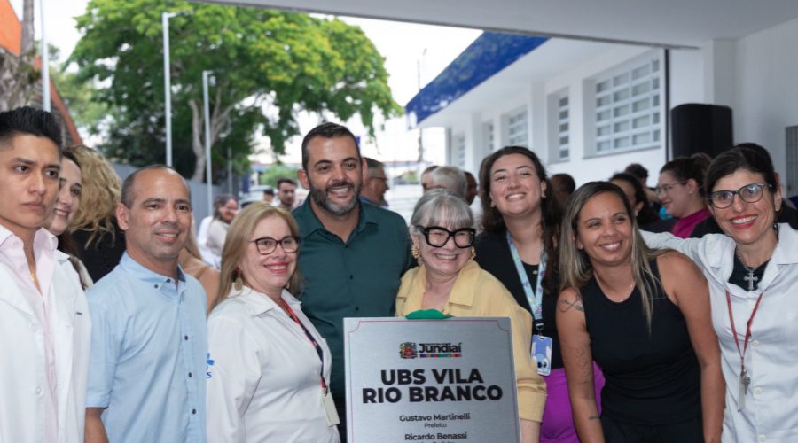 Jundiaí entrega nova UBS Vila Rio Branco e amplia atendimento em saúde