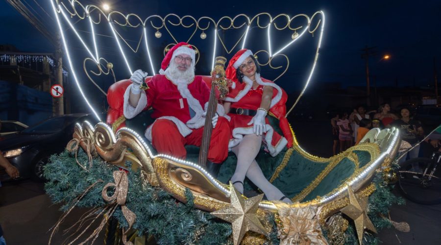 Parada Natalina leva encanto e emoção ao Jardim Novo Horizonte