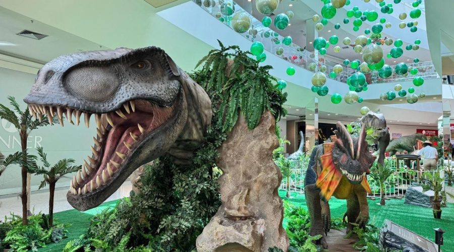 Expo Dinos chega ao JundiaíShopping com dinossauros gigantes e programação especial de férias