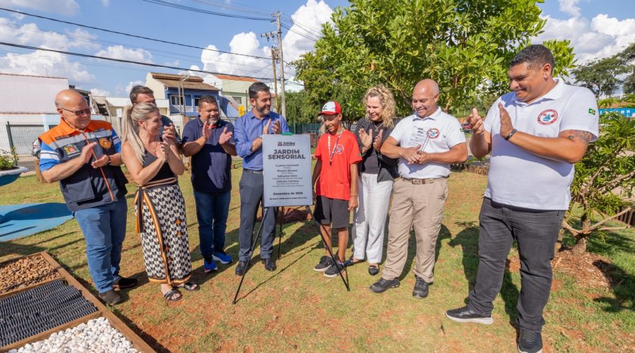 Jundiaí inaugura primeiro Jardim Sensorial para famílias atípicas