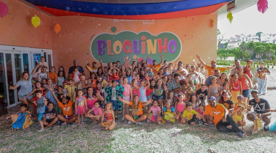 Bloquinho Kids agita o JundiaíShopping no Carnaval
