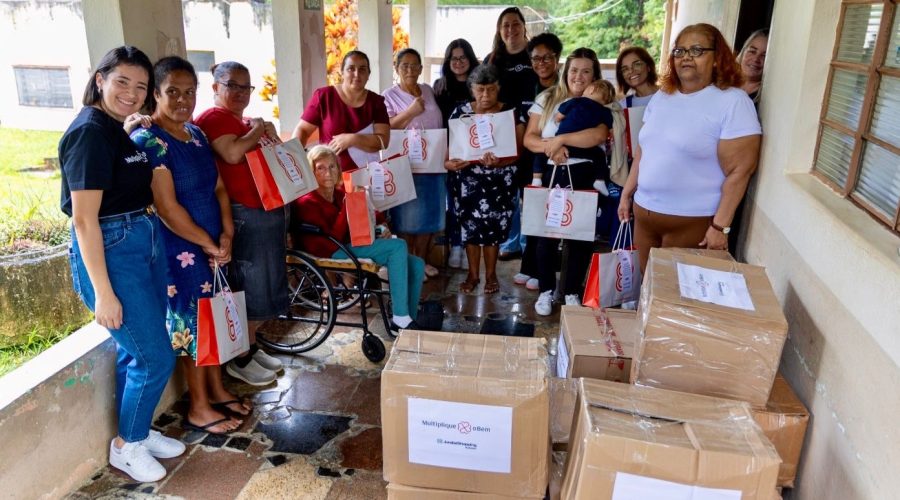 JundiaíShopping realiza ação solidária no Mês da Mulher e doa alimentos e kits à instituição Desafio Jovem Rosa de Saron