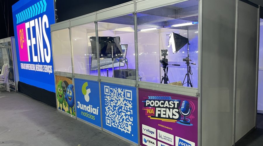 Jundiaí Notícias leva Podcast ao vivo para a FENS 2026 no Parque da Uva