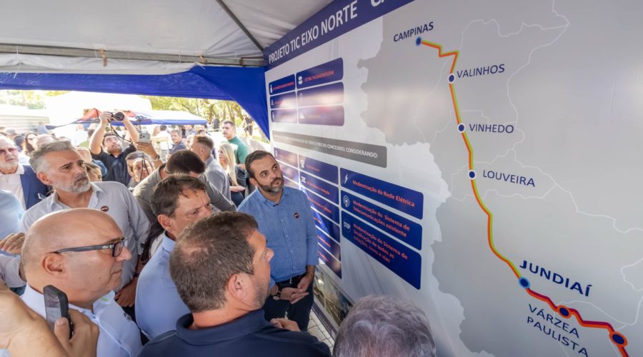 Obras do Trem Intercidades começam e prometem transformar mobilidade em Jundiaí