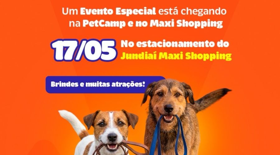 Maxi Shopping terá Cãominhada e manhã especial para pets em Jundiaí