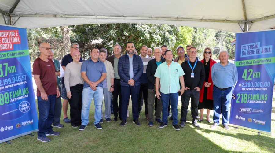 Vale dos Cebrantes recebe rede de esgoto e terá nova obra de abastecimento de água