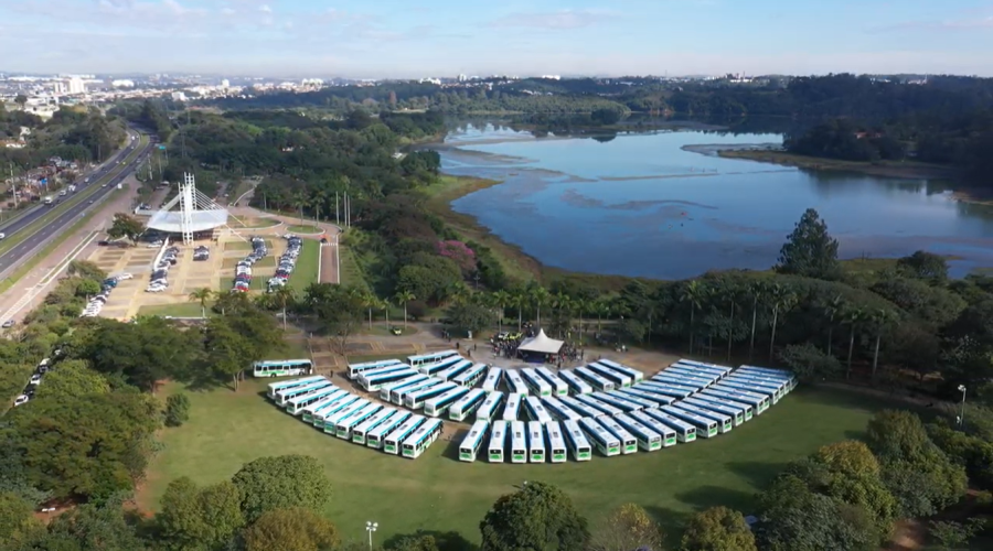 Jundiaí inicia nova fase do transporte público com entrega de 70 ônibus zero km