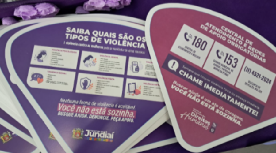 Agosto Lilás reforça combate à violência contra a mulher em Jundiaí